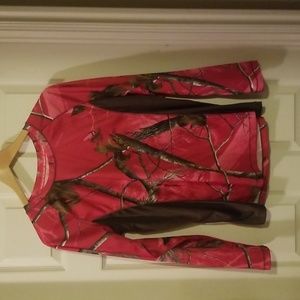 Real Tree womens shirt large dri-more tech